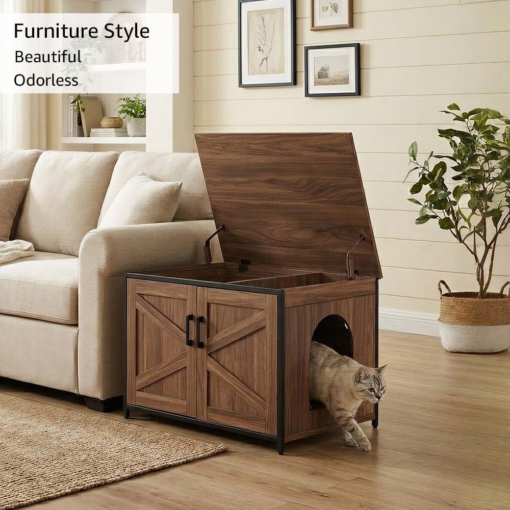 Top Opening Cat Litter Box Enclosure F9399