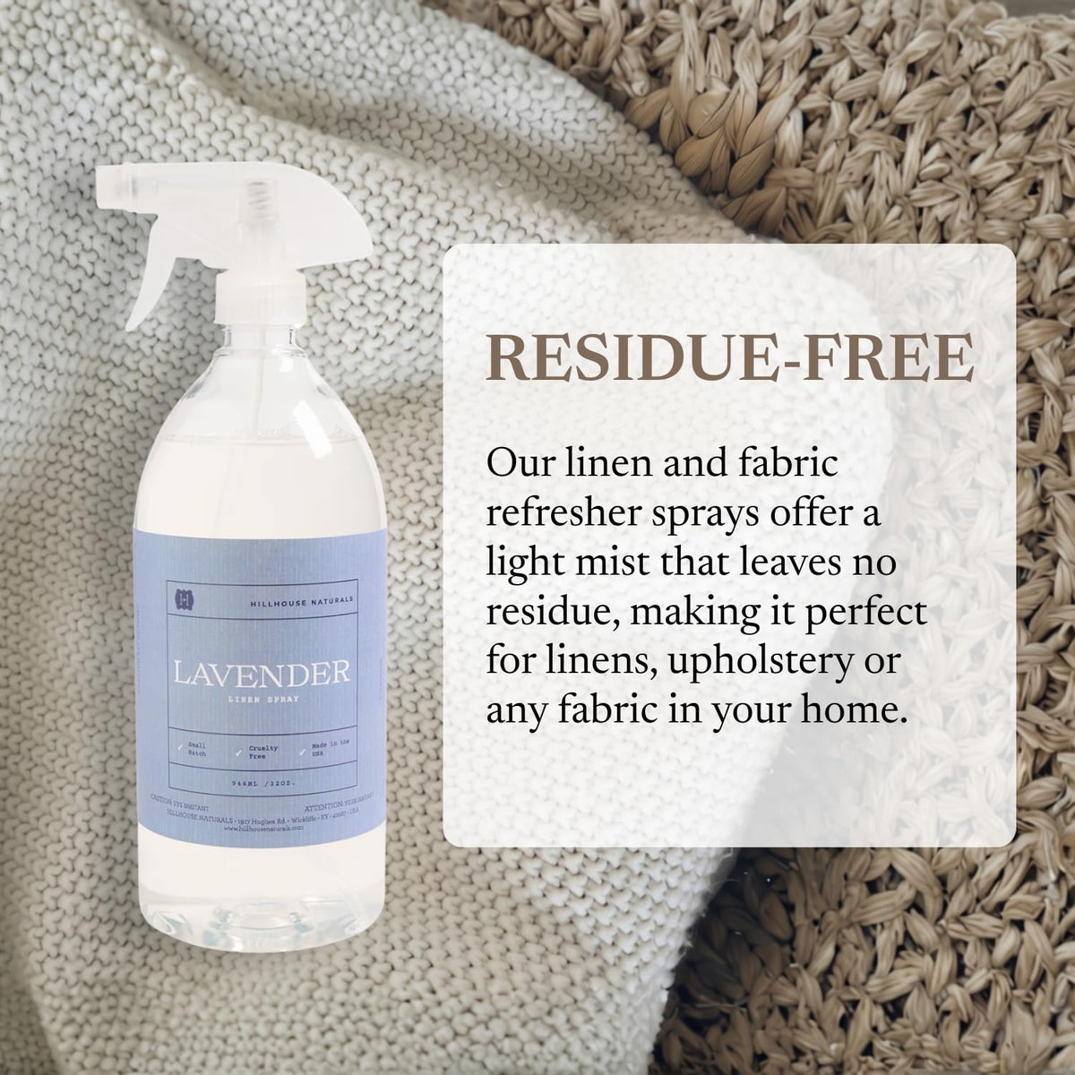 Linen Spray Lavender Scent 1 L V55979