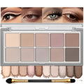 10 Colors Matte Neutral Eyeshadow Palette W2516