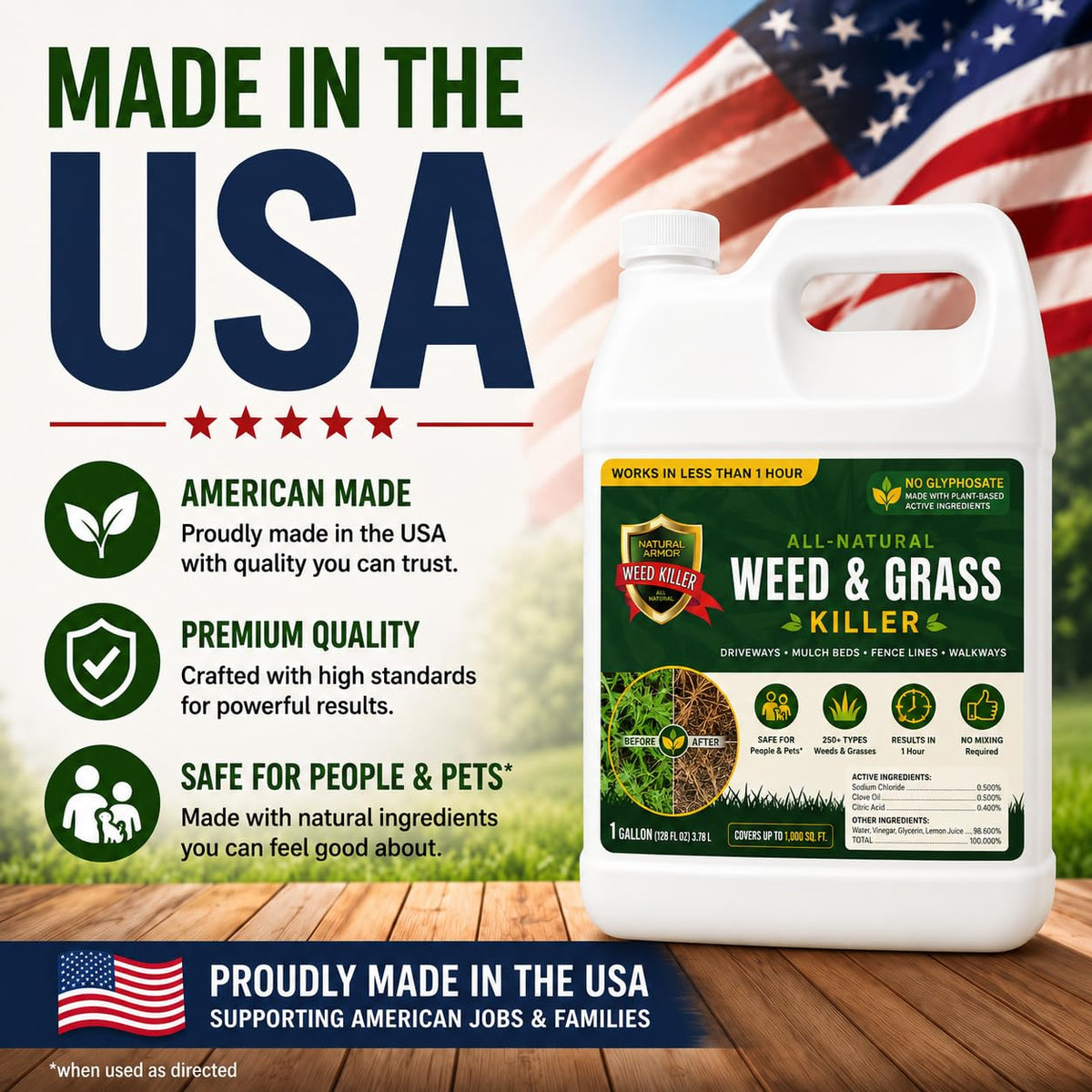 Weed & Grass Killer 1 Gallon with Sprayer X184