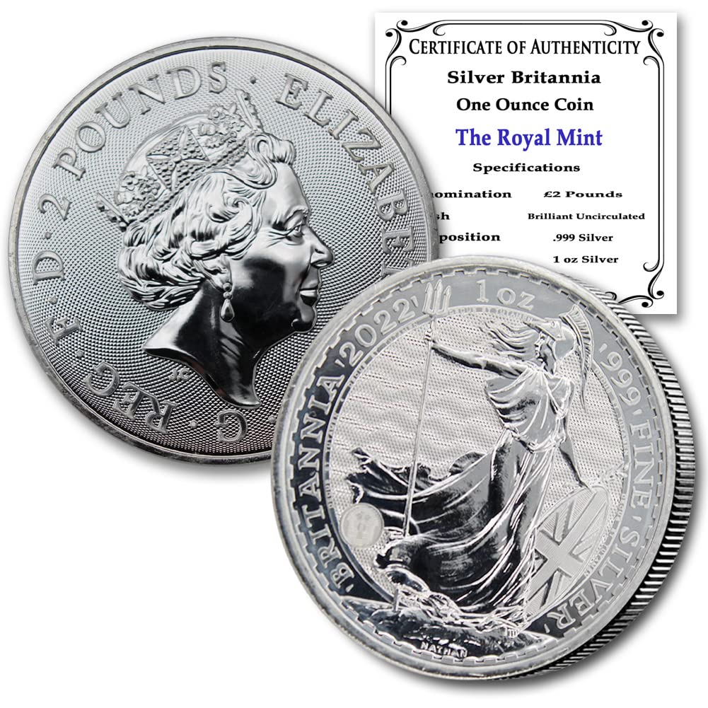 1 oz Silver Britannia Coin B344