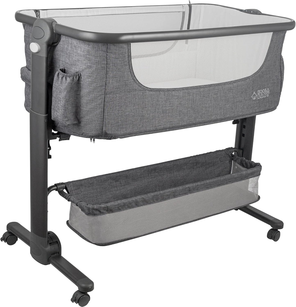 Baby Bassinet Bedside Sleeper Portable Crib with Storage Basket A4285