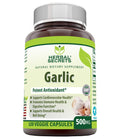 Garlic 500 mg 120 Veggie Capsules Supplement R597157