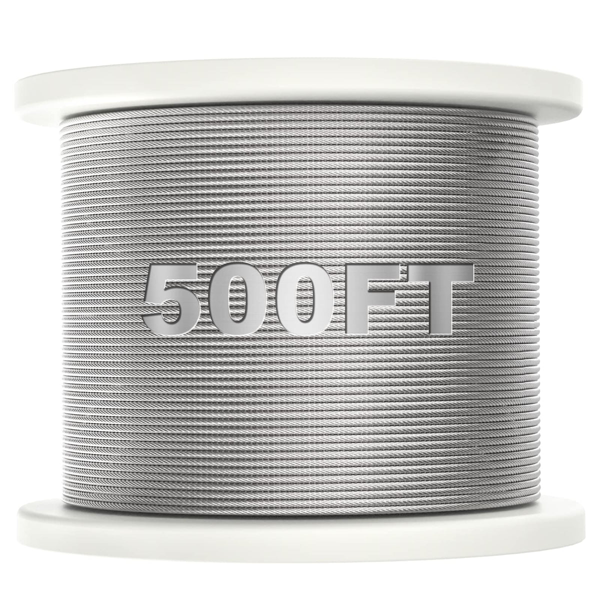 500FT 1/8" T316 Stainless Steel Cable U404608