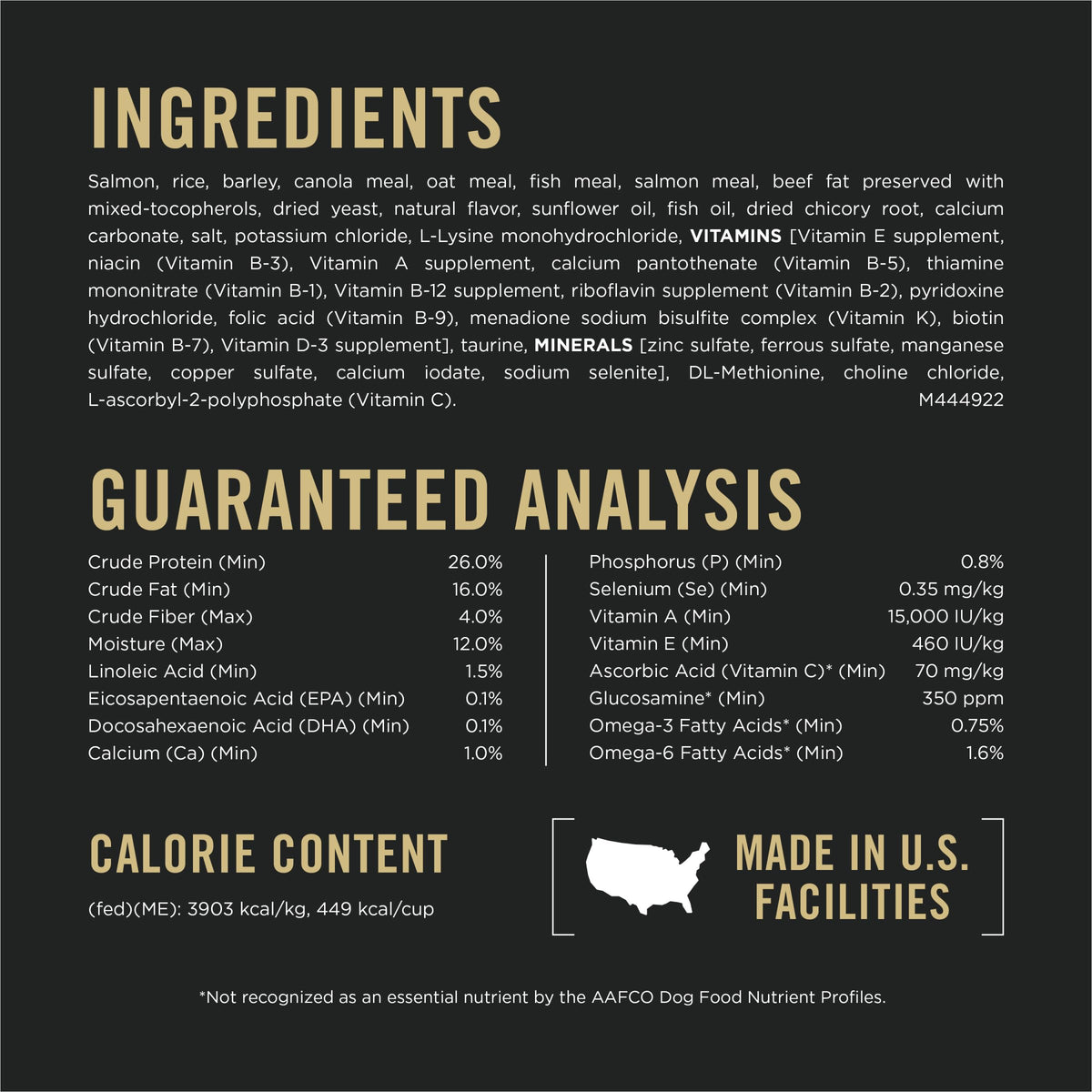 Salmon Dry Dog Food B760603