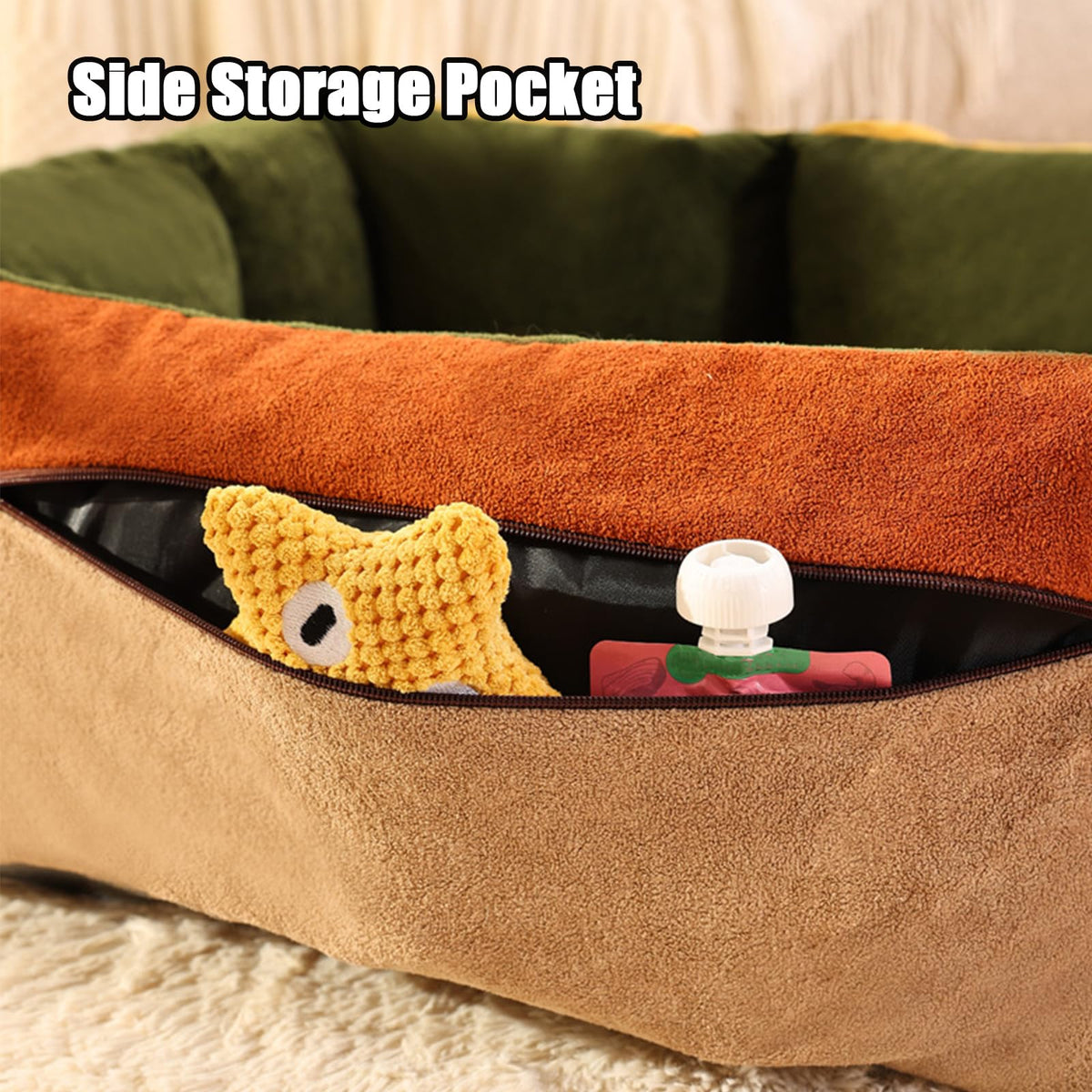 2-in-1 Dog Car Seat for Small Dogs M788