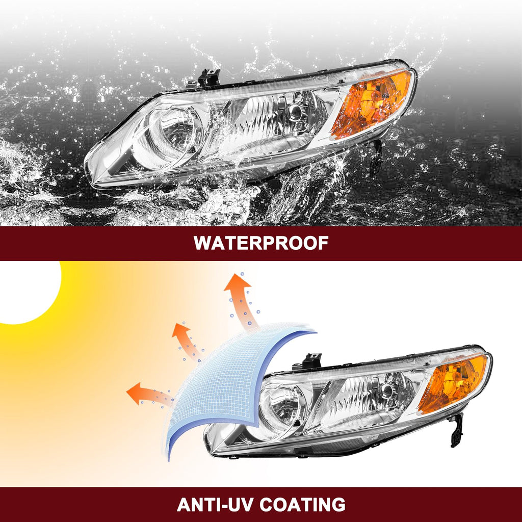 Halogen Headlight Assembly A954068