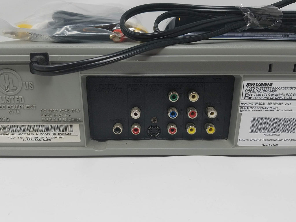DVD Player and VCR Combo M8163