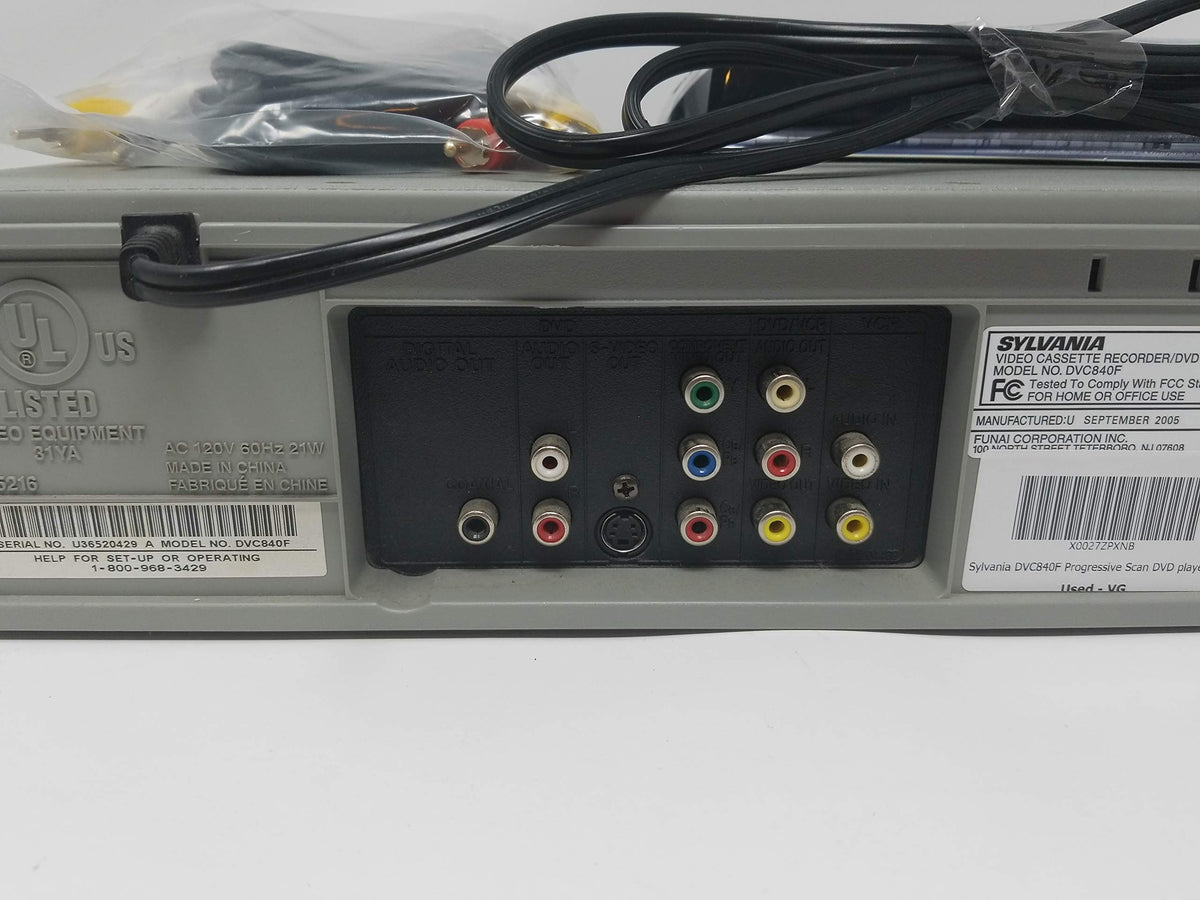 DVD Player and VCR Combo M8163