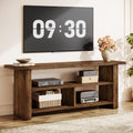 Dark Brown Solid Wood TV Stand T1288