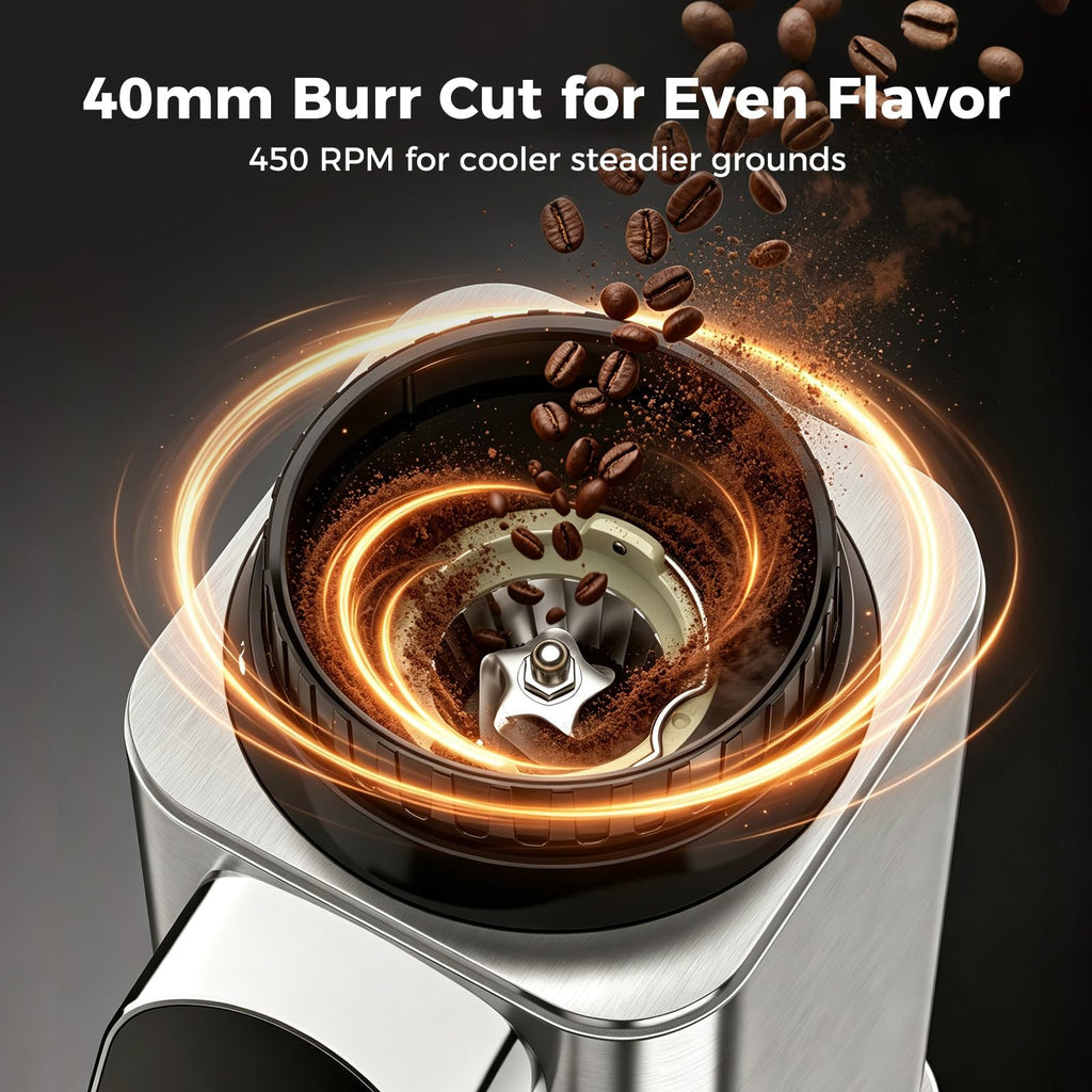 Conical Burr Coffee Grinder with 48 Settings O1573