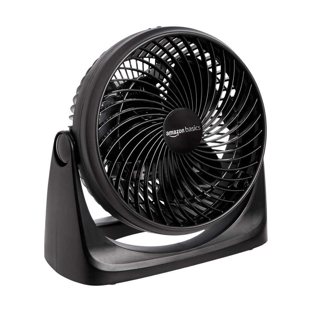 Black 3 Speed Air Circulator Desk Fan M62010