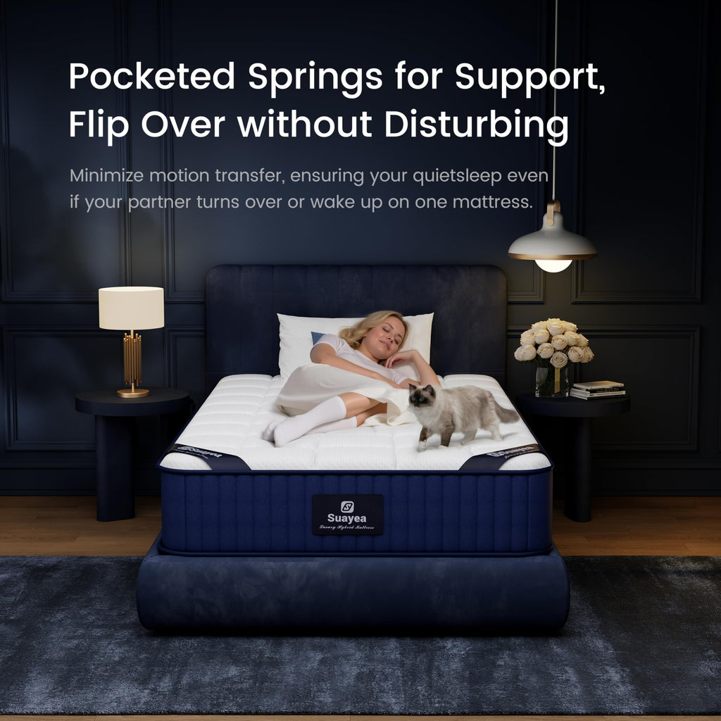 8 inch Hybrid Memory Foam Full Mattress R462102
