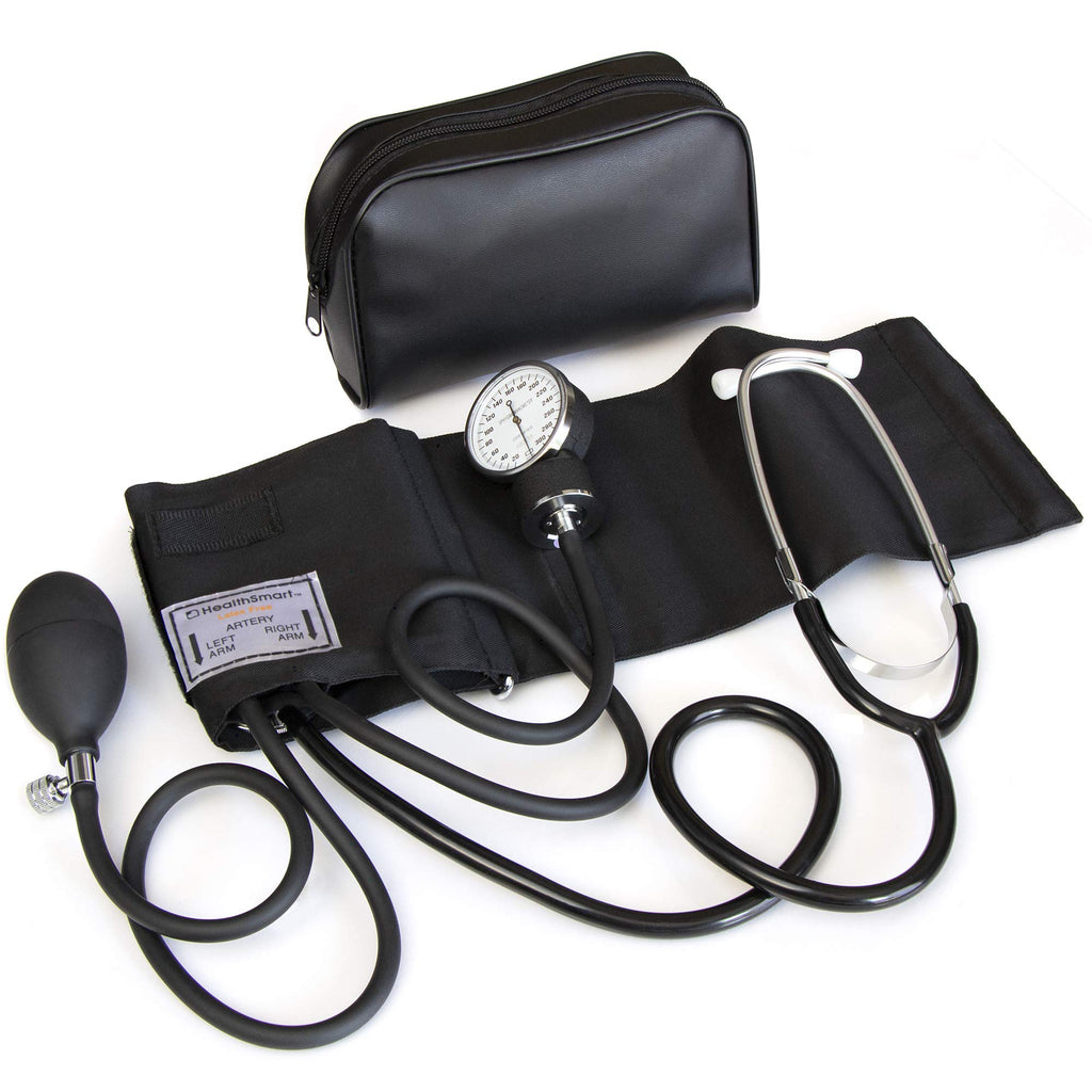 Manual Blood Pressure Monitor with 13-17 Inches Cuff and Attached Stethoscope C440400