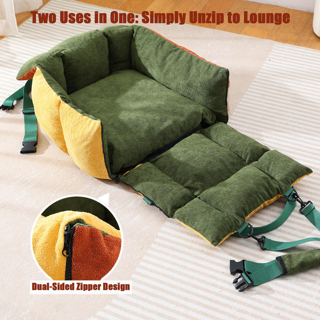 2-in-1 Dog Car Seat for Small Dogs M788