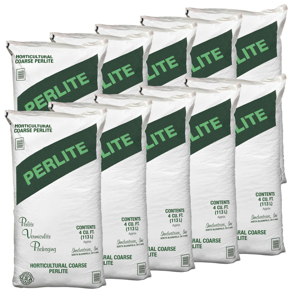 10 Pack Organic Coarse Perlite Planting Soil Additive B69556