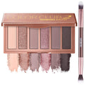6-Color Matte and Shimmer Eyeshadow Palette with Brush L602573