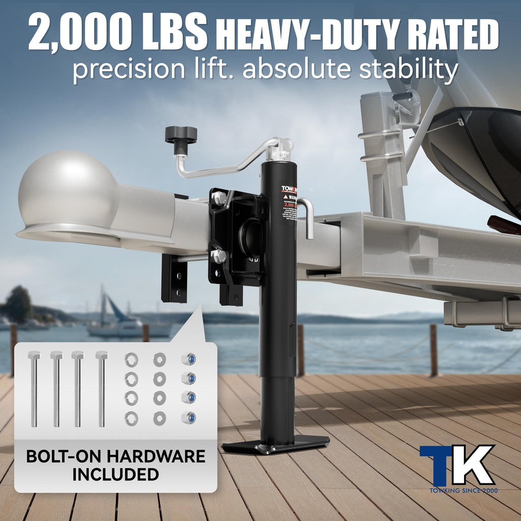 2000 lbs 10in Lift Compact Boat Trailer Jack T1515
