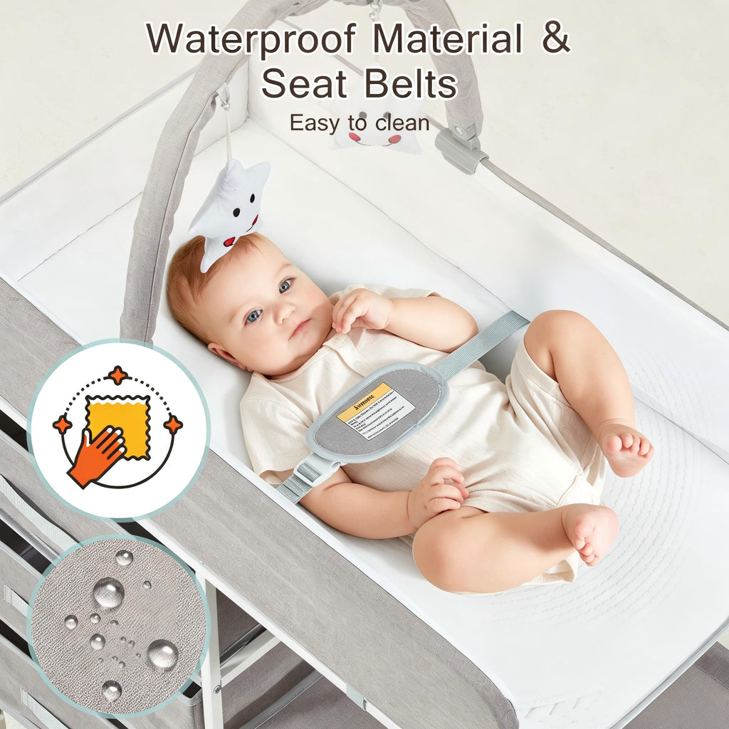 Portable Diaper Station with Waterproof Pad L346836