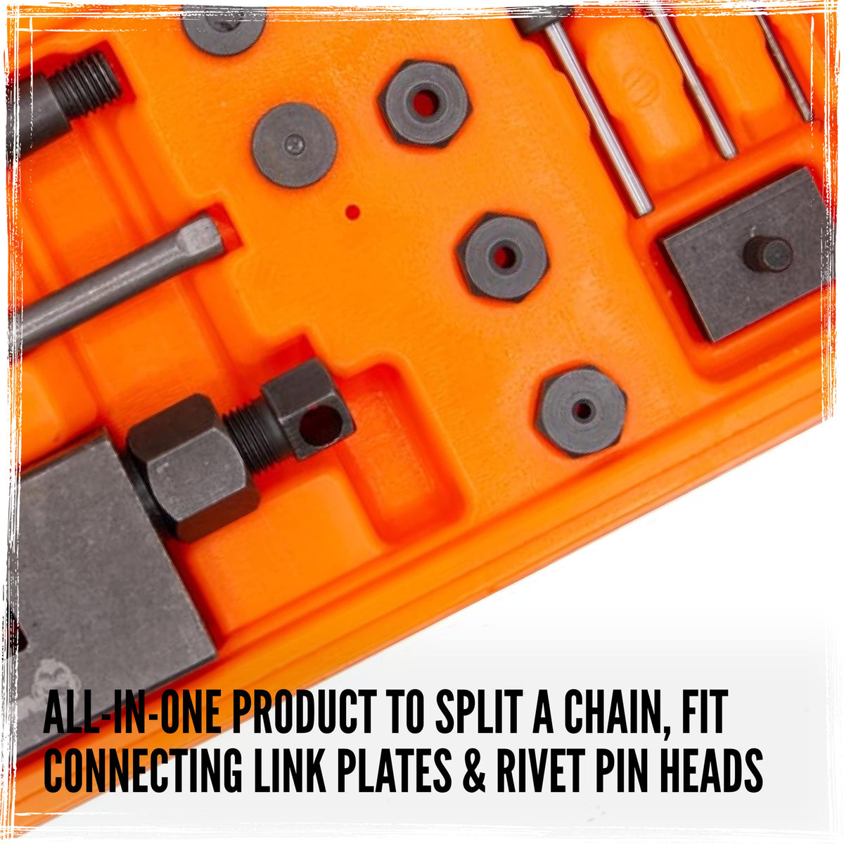 Motorcycle Chain Breaker & Riveting Tool V2167