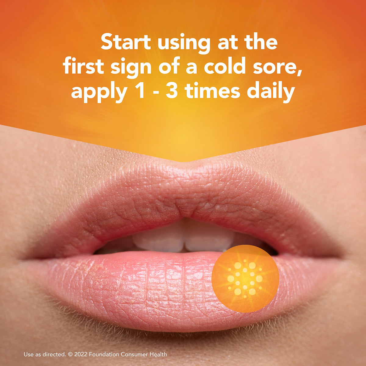 Cold Sore Treatment Gel 0.23 Oz H710