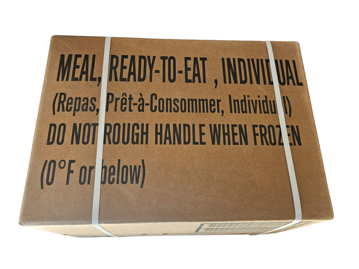 MRE Meal Ready to Eat with Entree Snacks Dessert Drink Mix Utensils Condiments J638