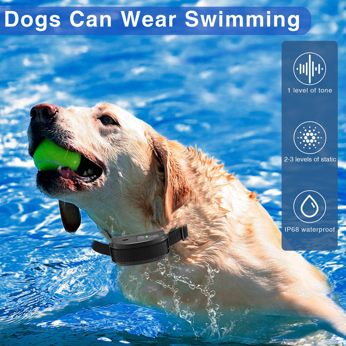 In-Ground Electric Dog Fence System with Waterproof Training Collar C88367