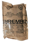 MRE Meal Ready to Eat with Entree Snacks Dessert Drink Mix Utensils Condiments J638
