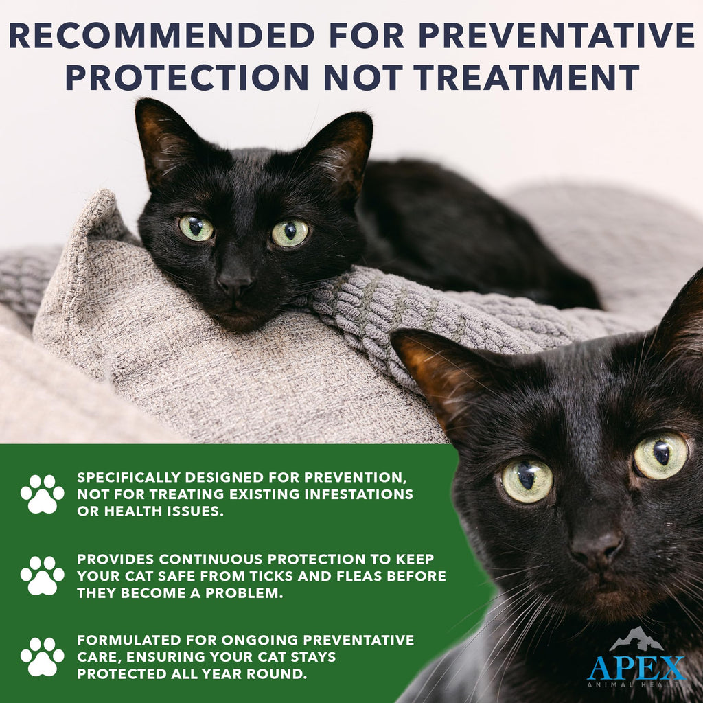 Flea & Tick Prevention Drops for Cats Q952