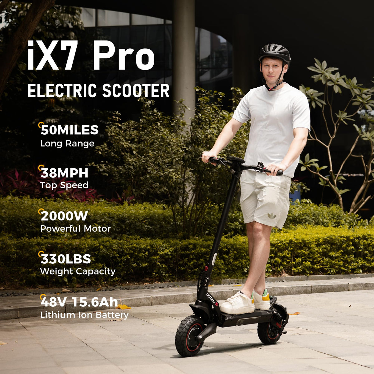 Electric Scooter with Off-Road Tires G6535