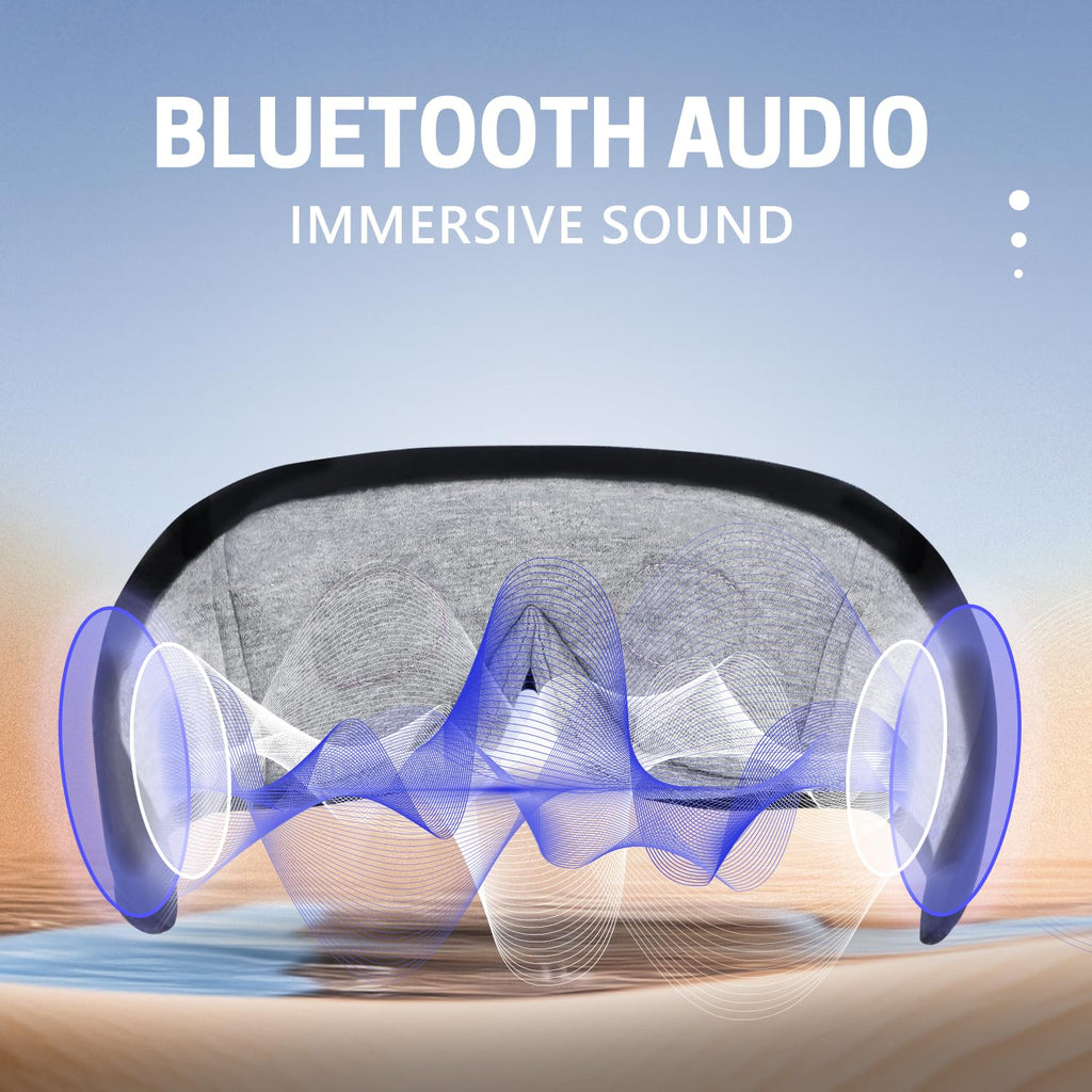 Sleep Mask with Bluetooth Headphones 3D Contour Blackout A5110