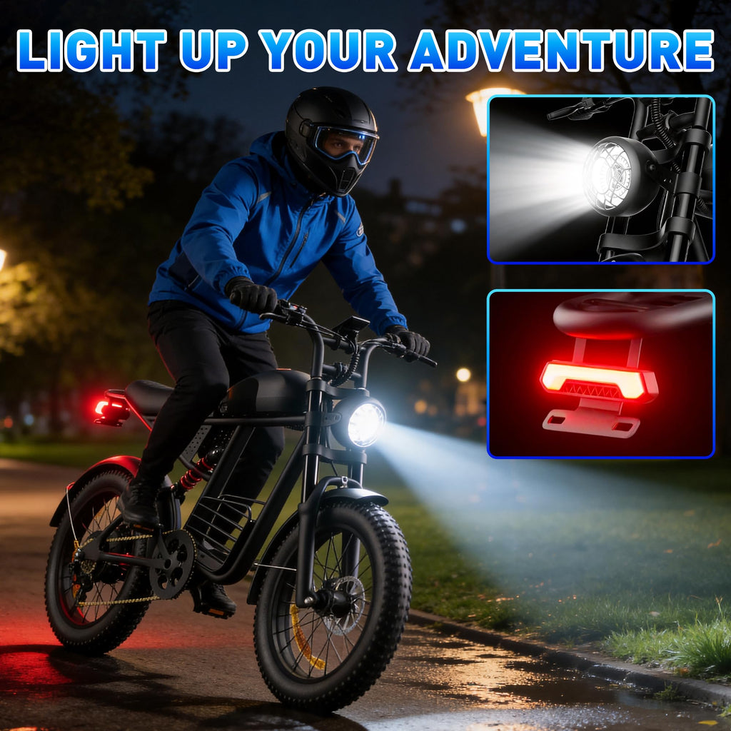 Electric Bike 1500/2000/3000 Peak 30-37MPH I29424