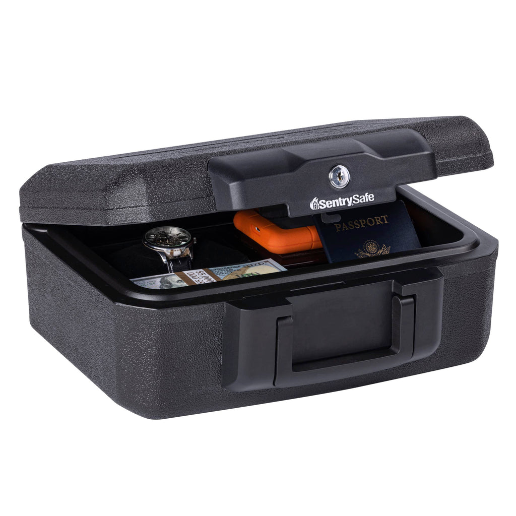 Black Fireproof Money Safe with Key Lock R209991