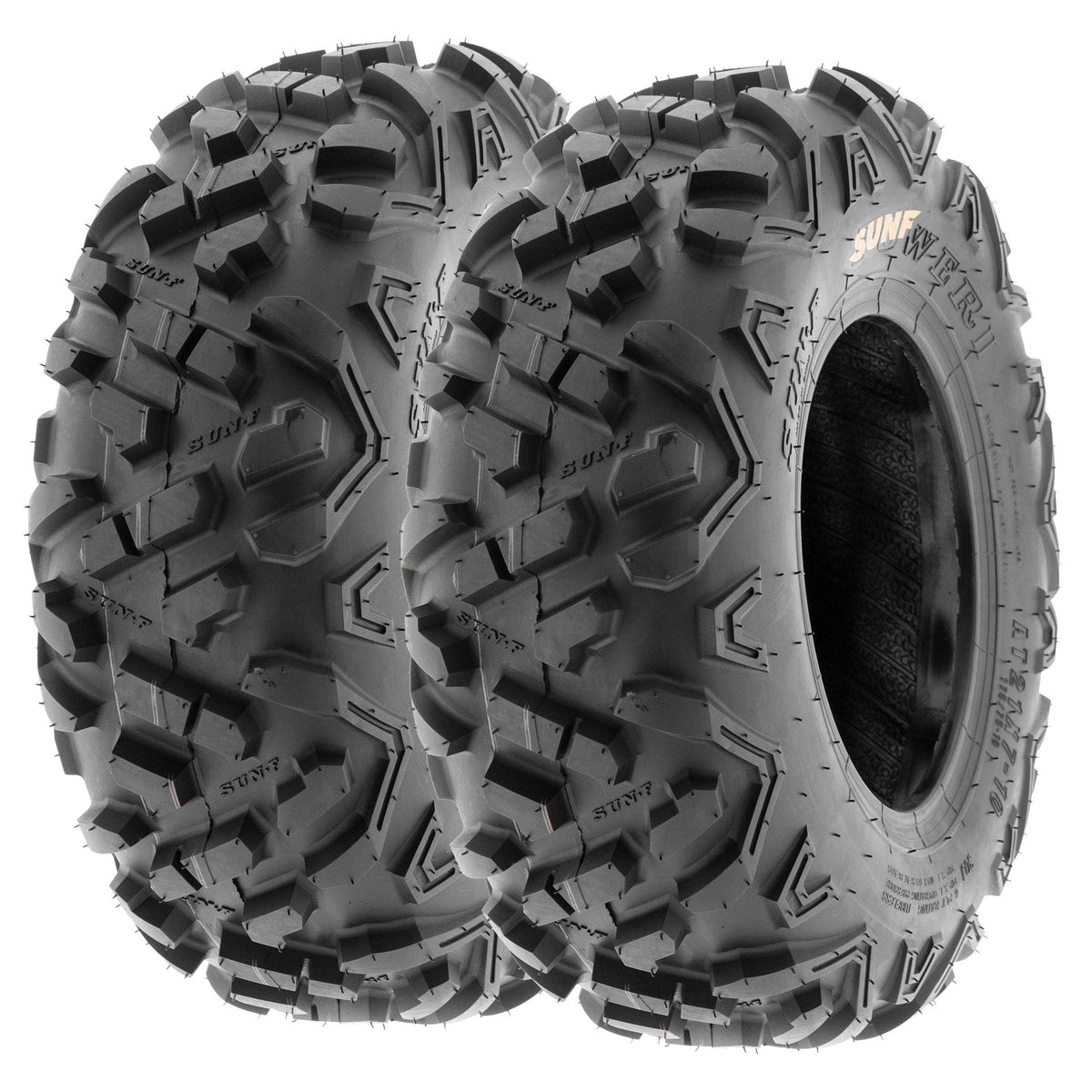 Set of 4 All-Terrain Off Road Tires 19x7-8 18x9.5-8 6 PR T806618