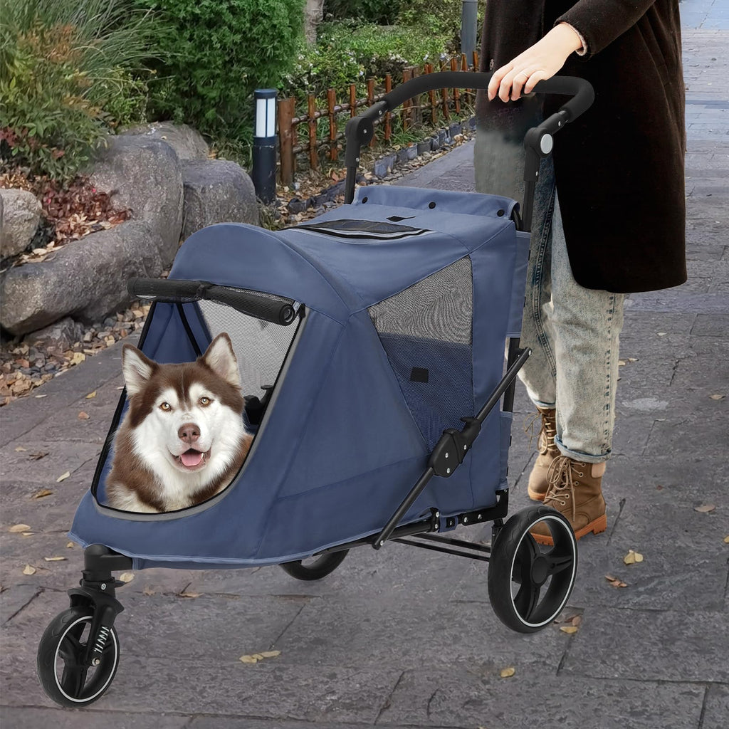 Blue Pet Stroller L9642