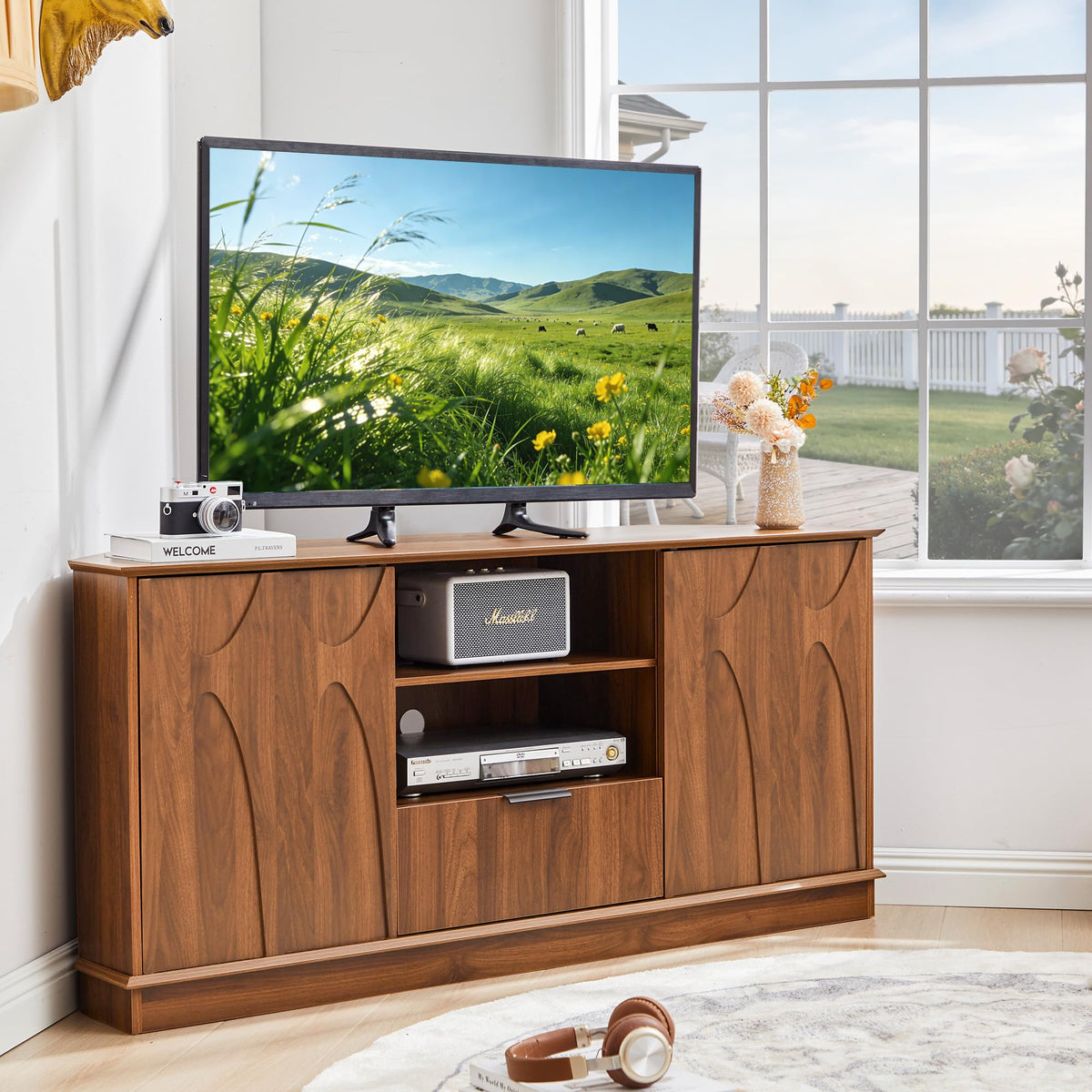 Corner TV Stand up to 65 inch K462