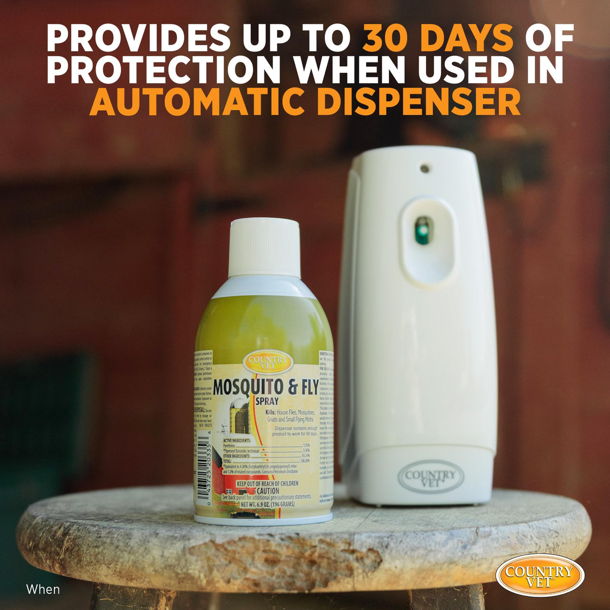Mosquito Fly Metered Spray Refill & Automatic Metered Dispenser Case of 12 Q583