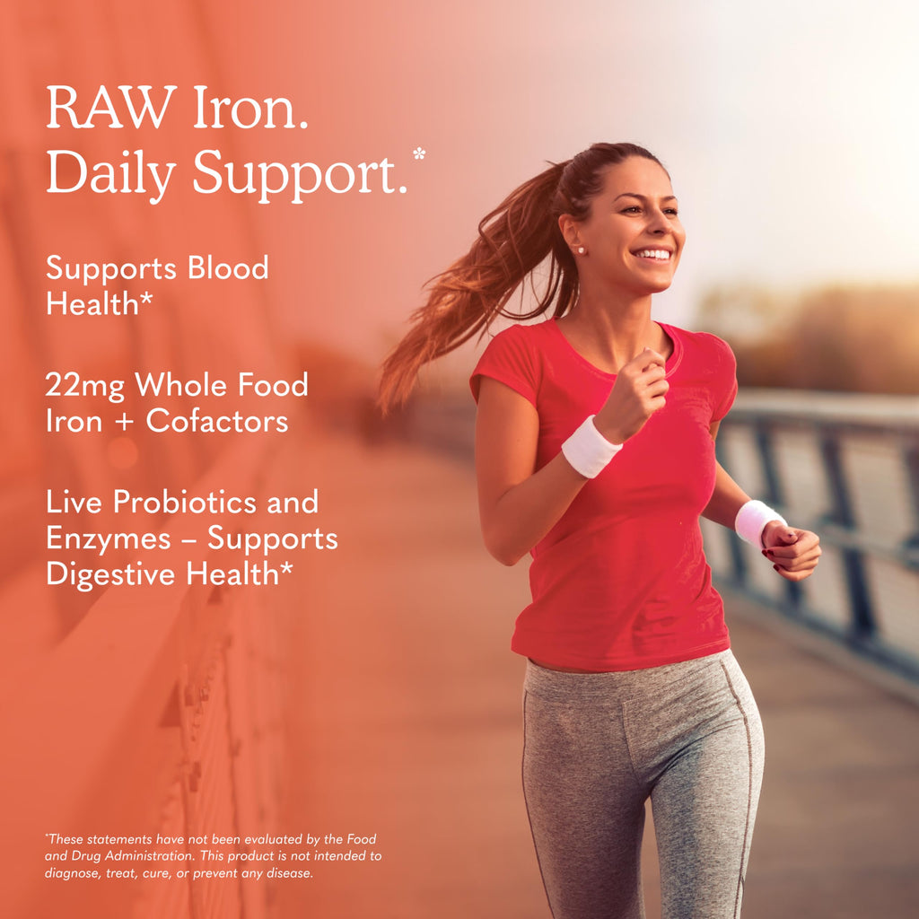 Vitamin Code Raw Iron Supplement, 30 Capsules B421
