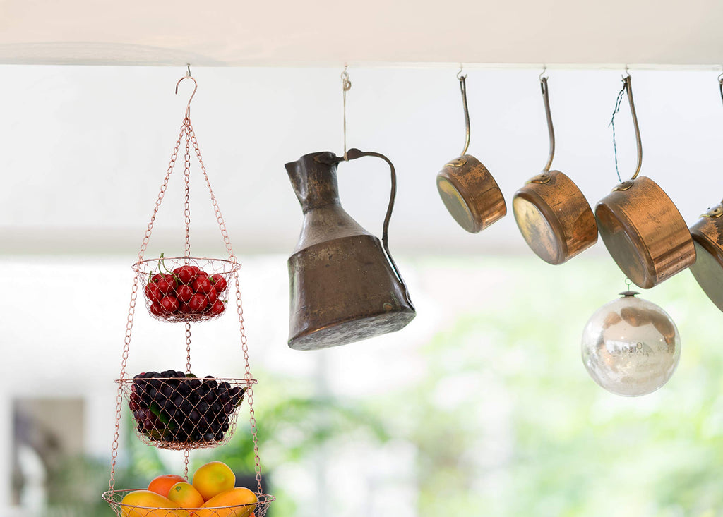 3 Tier Metal Hanging Basket Q73608