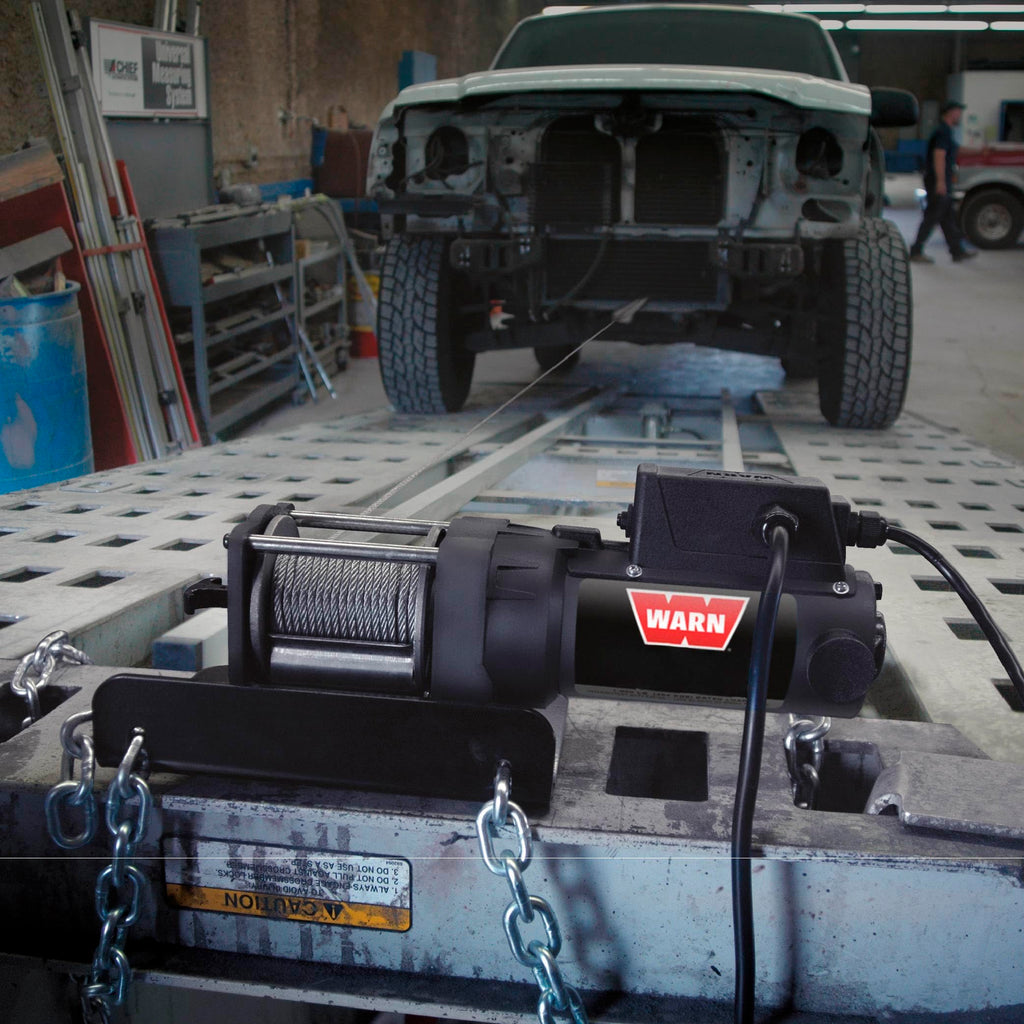 12V Electric Winch with 2000 lb Pulling Capacity B951620
