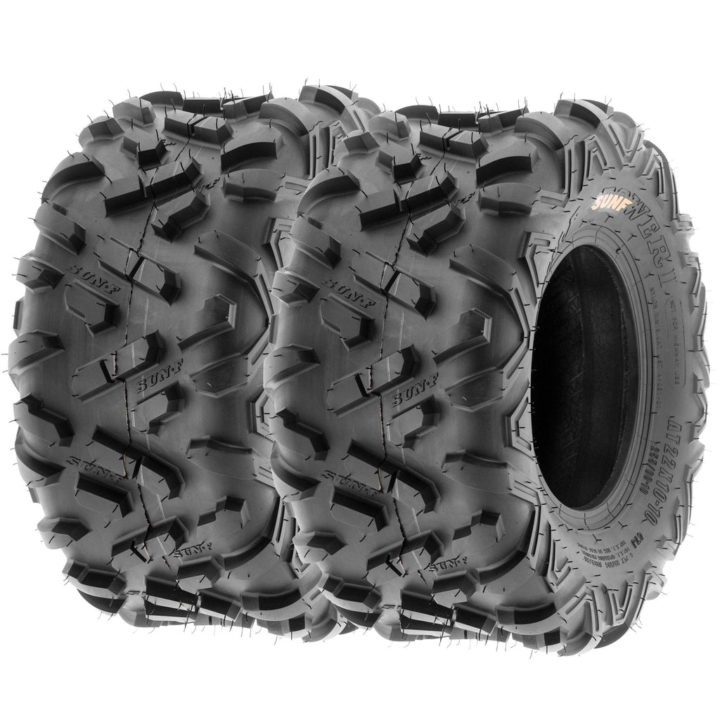 Set of 4 All-Terrain Off Road Tires 19x7-8 18x9.5-8 6 PR T806618