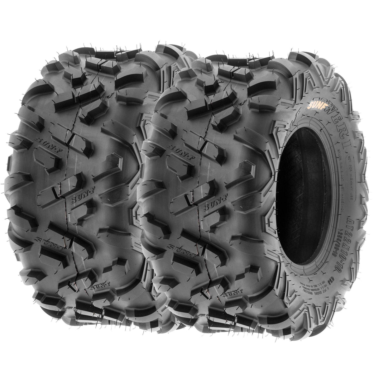 Set of 4 All-Terrain Off Road Tires 19x7-8 18x9.5-8 6 PR T806618