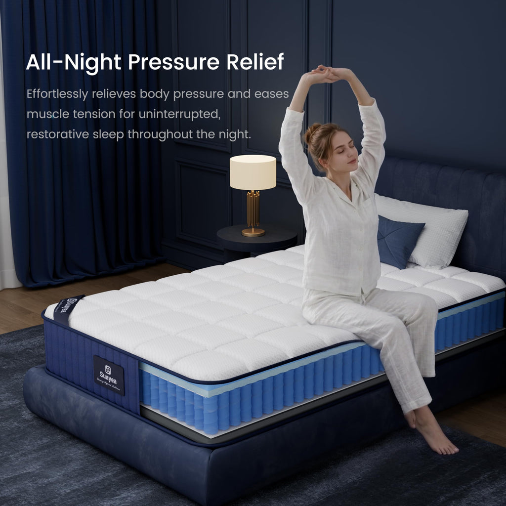 8 inch Hybrid Memory Foam Full Mattress R462102
