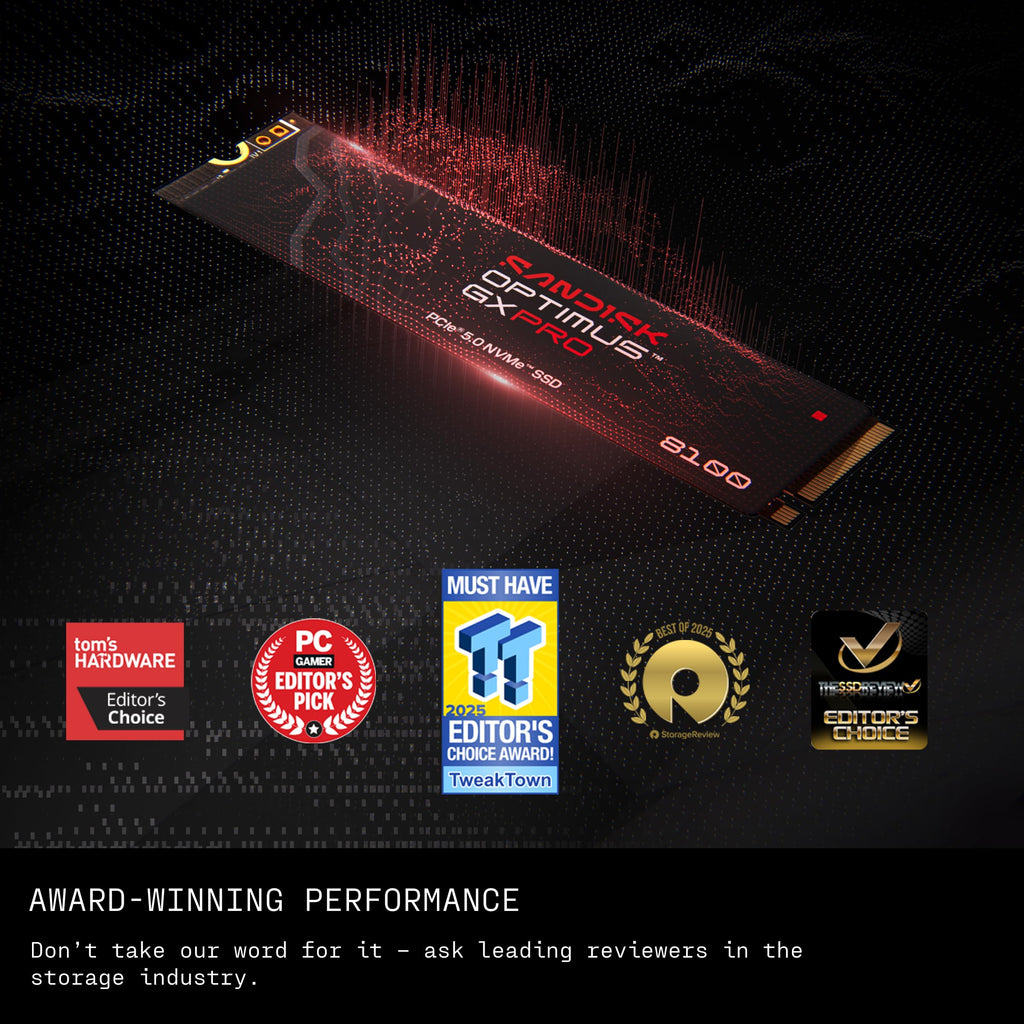 4TB PCIe 5.0 NVMe M.2 2280 SSD Z213730