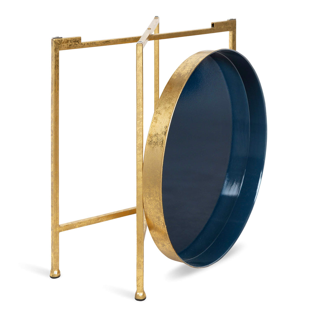 Foldable Round Accent Table S1380