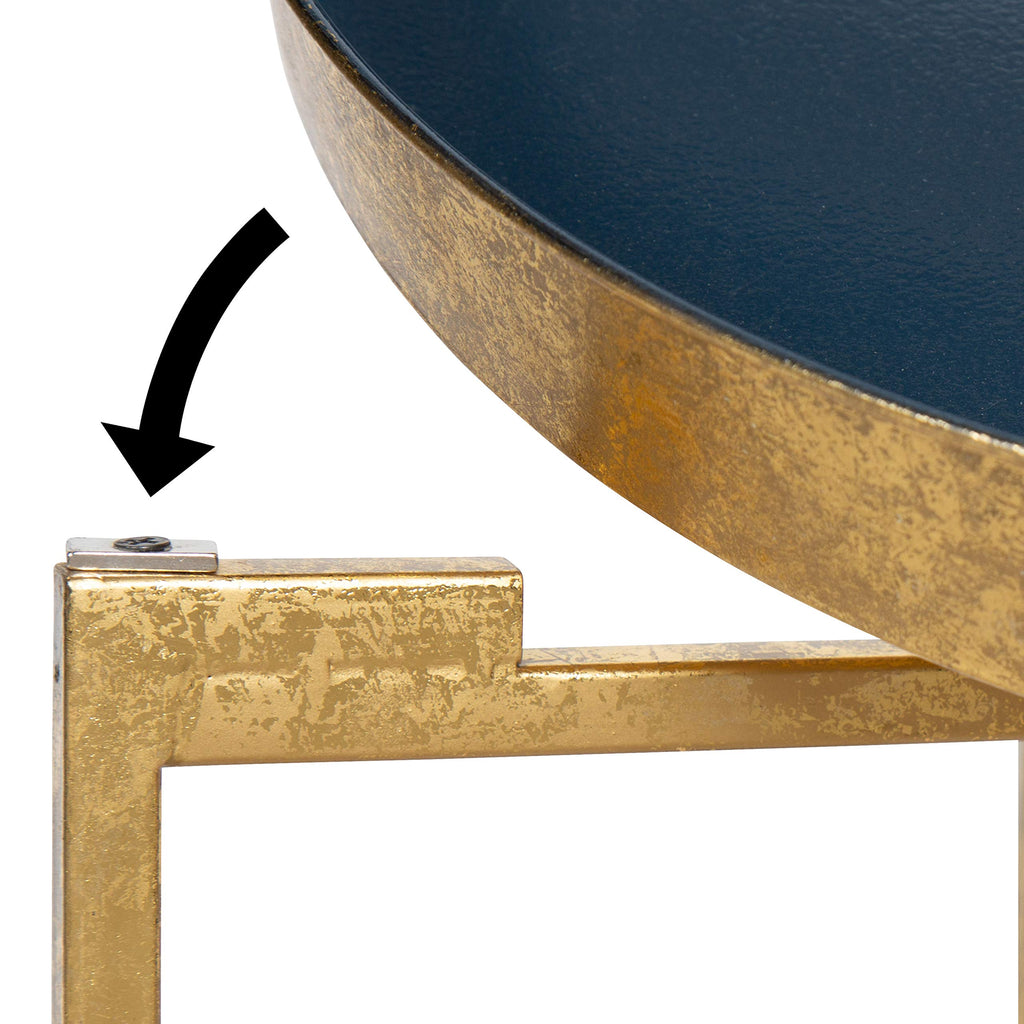 Foldable Round Accent Table S1380