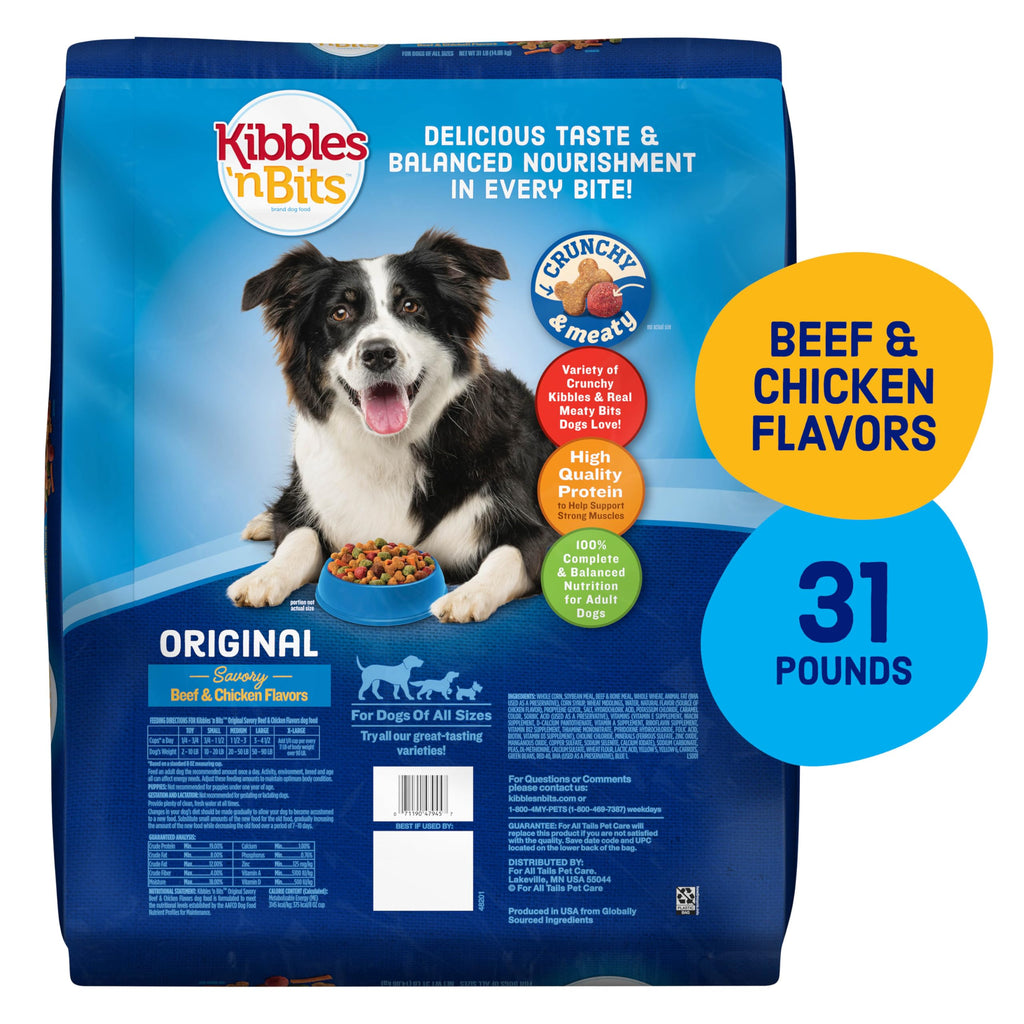Dry Dog Food 31 Pound Bag O480