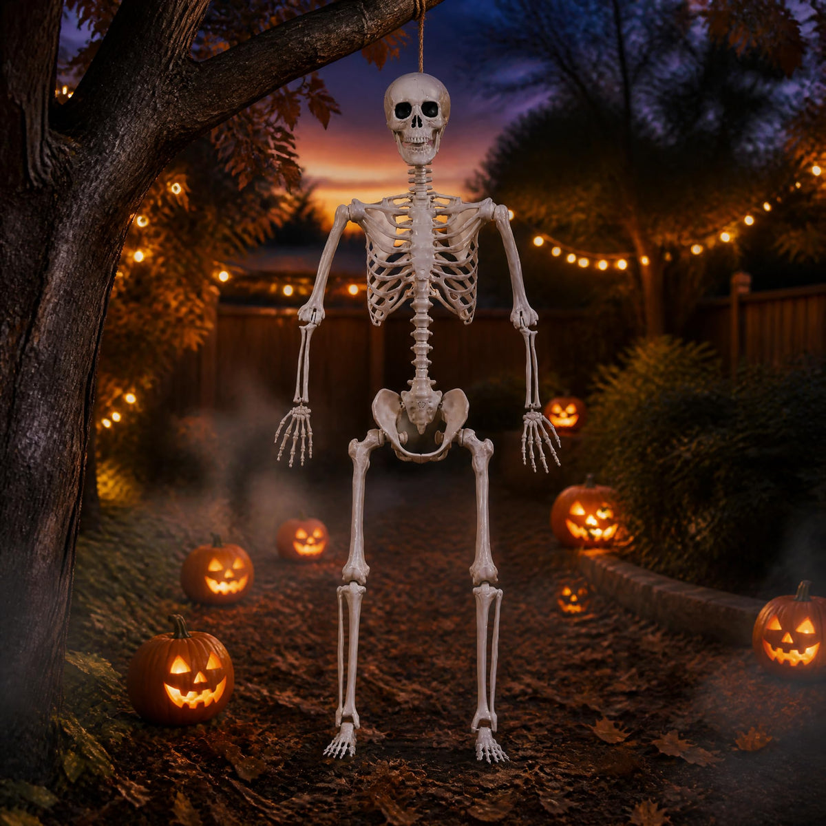 Life Size Posable Full Body Skeleton with Movable Joints E9270